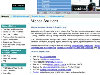 DOW CORNING PRESENTA LA NUEVA WEB DE SILANOS 