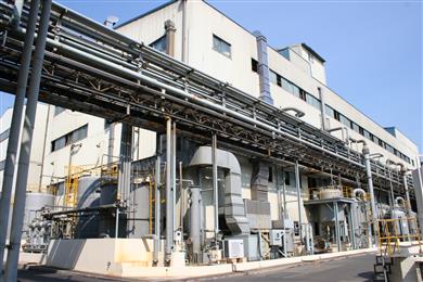 松原位于韩国蔚山工厂内的DOTO生产厂房 (图片来源：松原产业株式会社)