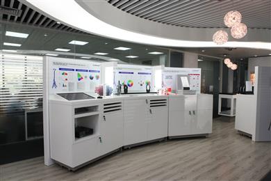 科莱恩上海技术应用暨区域色彩能力中心（STAR）. (图片来源: Clariant)